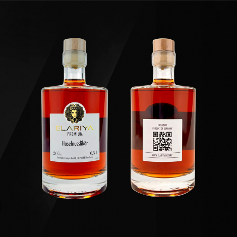 Sonderausstattung Haselnuss Likor 20%